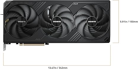 GIGABYTE Windforce GeForce RTX 5090 OC 32GB GDDR7 image 1