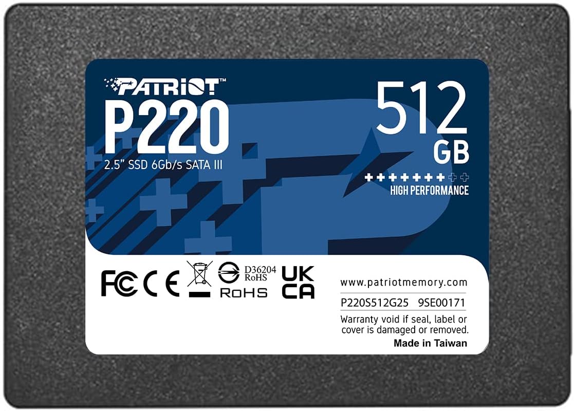 SSD 512GB 2.5" SATA3