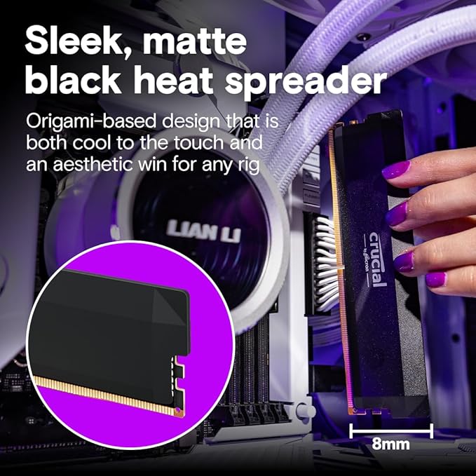 Crucial Pro DDR5 RAM 64GB Kit (2x32GB) 5600MHz CL40 image 2