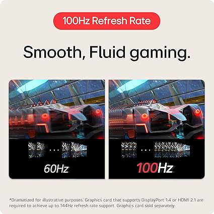 LG 32MR50C-B Curved Monitor 32-Inch FHD 100Hz Monitor image 1