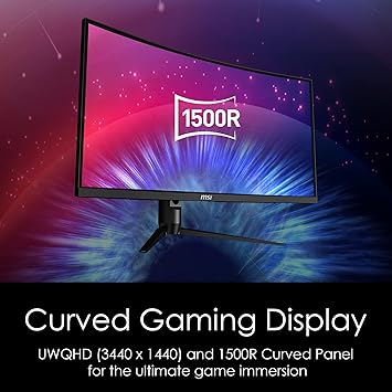 MSI Optix MAG342CQR | 21.9 Aspect ratio | 144hz Monitor | 34 Inch image 4