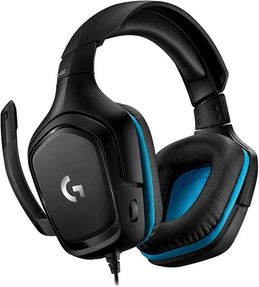 Logitech G432 Wired Gaming Headset, 7.1 Surround Sound image 1