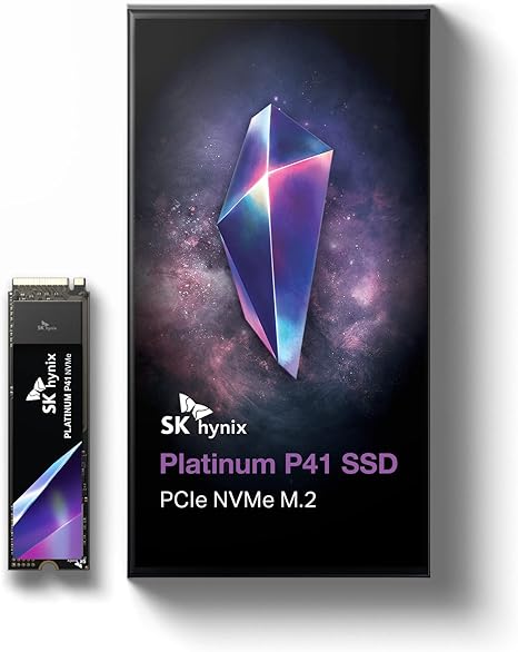 SK hynix Platinum P41 2TB PCIe NVMe Gen4 M.2 2280 Internal Gaming SSD, Up to 7,0 image 0