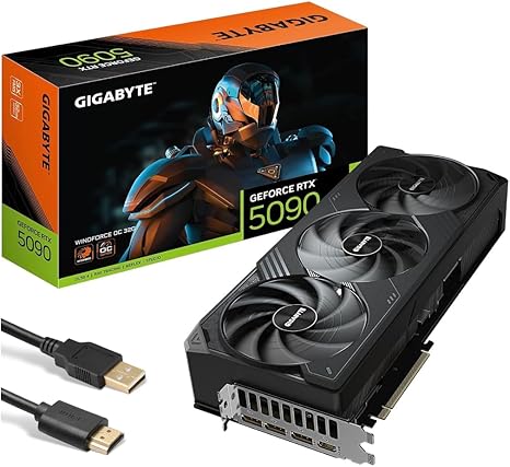 GIGABYTE Windforce GeForce RTX 5090 OC 32GB GDDR7 image 0