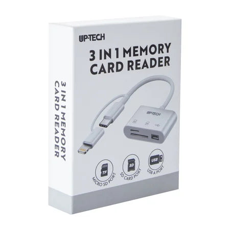 3-In-1 Memory Card Reader