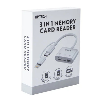 3-In-1 Memory Card Reader