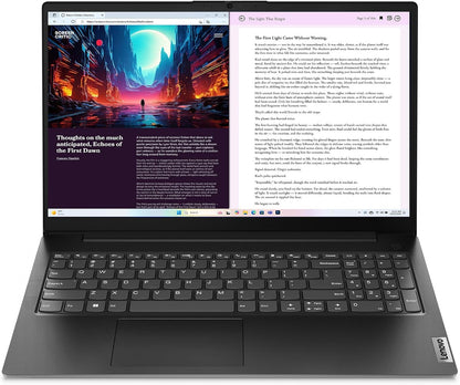 Lenovo V15 Gen 4 - Business Laptop - AMD Ryzen 5 7430U - 15.6" FHD Display - 8GB RAM - 512GB SSD Storage