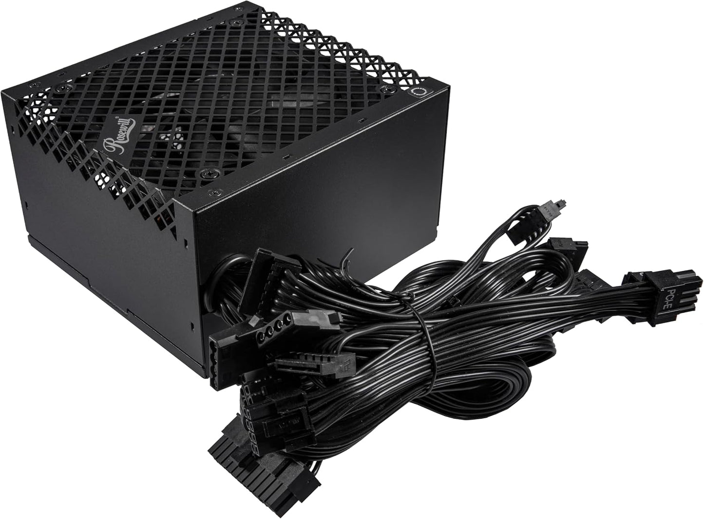 Rosewill VNW 750W 80+ White Certified, Non-Modular Active PFC Design, Low-Noise Power Supply, Electrolytic Capacitor, 120mm FDB Silent Fan