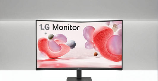 LG 32MR50C-B Curved Monitor 32-Inch FHD 100Hz Monitor image 0