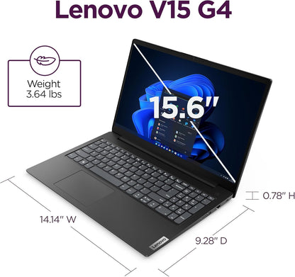 Lenovo V15 Gen 4 - Business Laptop - AMD Ryzen 5 7430U - 15.6" FHD Display - 8GB RAM - 512GB SSD Storage