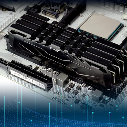 OLOy DDR4 RAM 16GB (2x8GB) Black Owl 3200 MHz