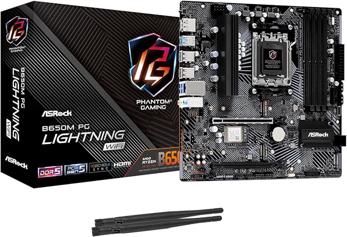 ASRock B650M PG Lightning WiFi 6E AMD | Socket AM5 image 0