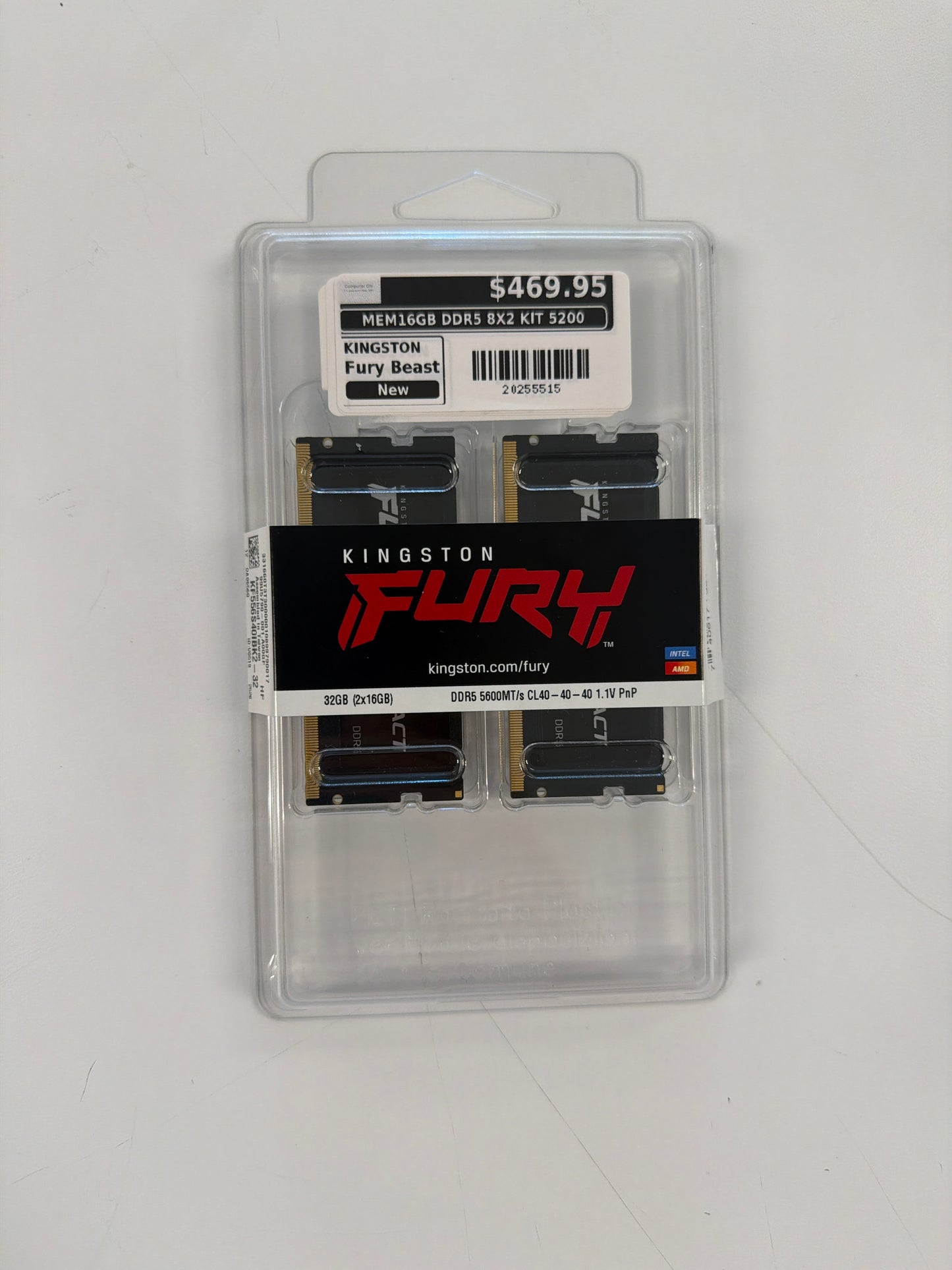 MEM 16GB DDR5 8X2 KIT 5200