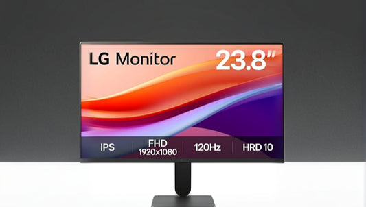 LG 24U411A-B 24-inch Full HD (1920 x 1080) IPS Computer Monitor, 120Hz image 0