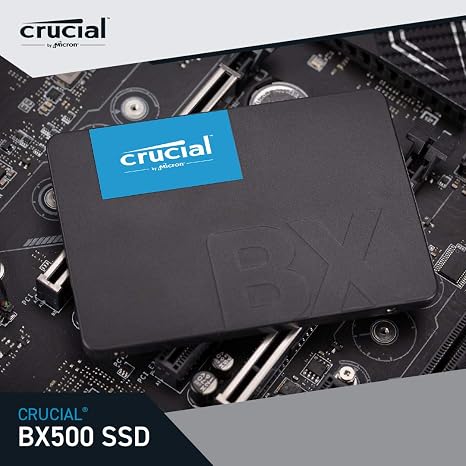 Crucial BX500 SATA SSD 1TB, Internal SSD 2.5"