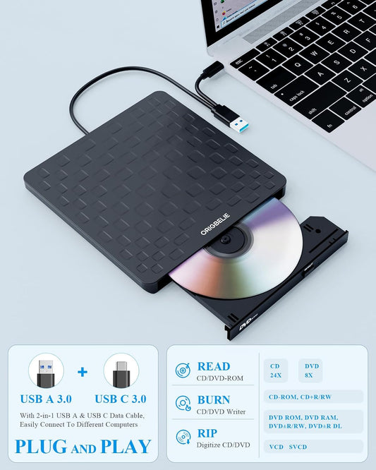 External CD DVD Drive
