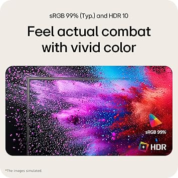 LG 24U411A-B 24-inch Full HD (1920 x 1080) IPS Computer Monitor, 120Hz image 2
