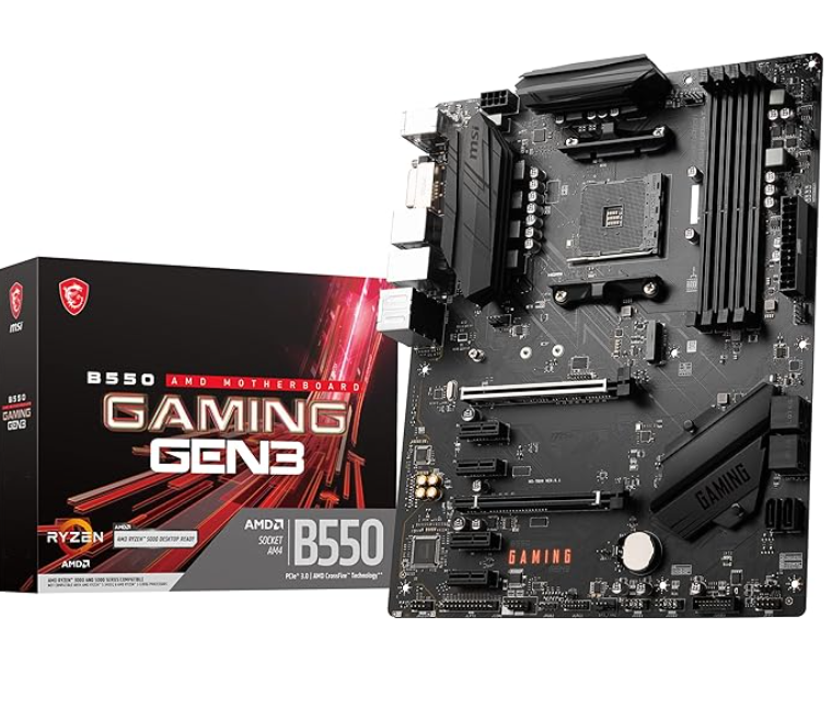 MSI B550 Gaming GEN3 Gaming Motherboard (AMD Ryzen 5000 Series, AM4, DDR4, image 0