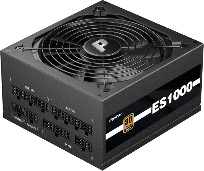 1000W Power Supply 80+ Gold Full Modular PSU, ATX 3.0 & PCIE 5.0, ES10 ...
