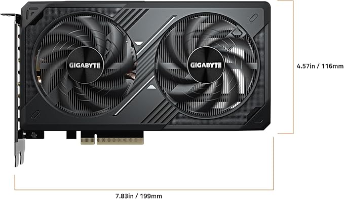 GIGABYTE GeForce RTX 5060 WINDFORCE 8G Graphics Card image 2