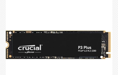 Crucial P3 Plus 2TB PCIe Gen4 3D NAND NVMe M.2 SSD image 0