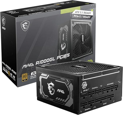 MSI MAG A1000GL PCIE 5 Gaming Power Supply image 0
