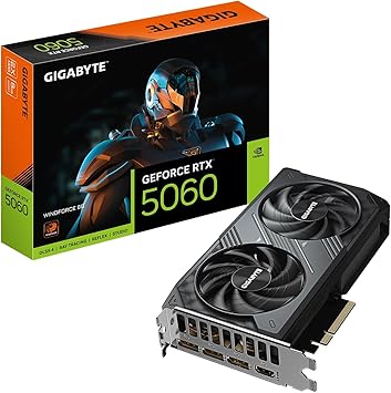 GIGABYTE GeForce RTX 5060 WINDFORCE 8G Graphics Card image 0