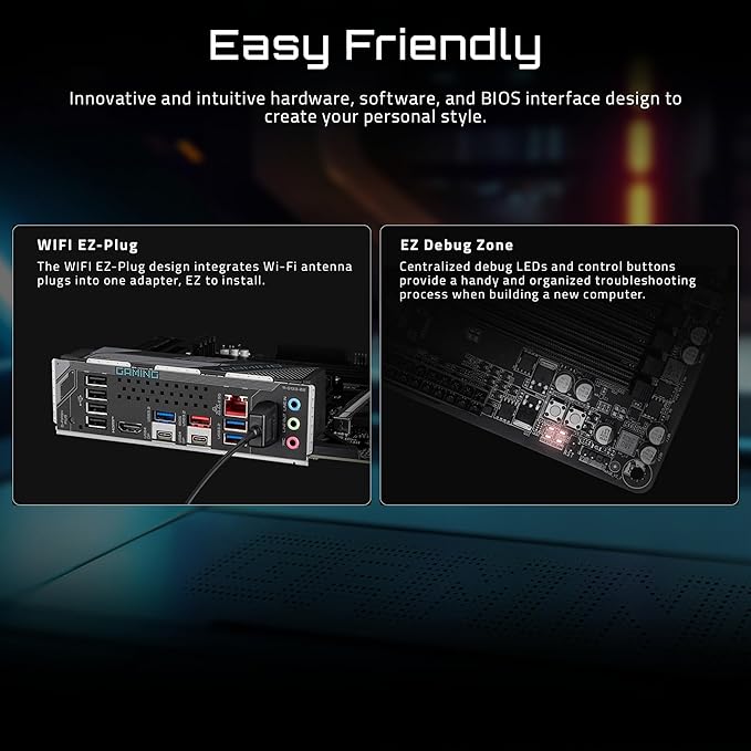 GIGABYTE X870 Gaming WIFI6 AMD AM5 LGA 1718 Motherboard image 2